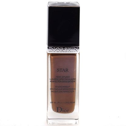 Dior Dark Fluid Foundation 070 Dark Brown Diorskin Star 30ml Studio Makeup