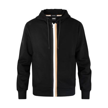 Hugo Boss Sweatshirt With Zip Black