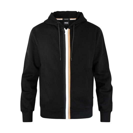 Hugo Boss Sweatshirt With Zip Black