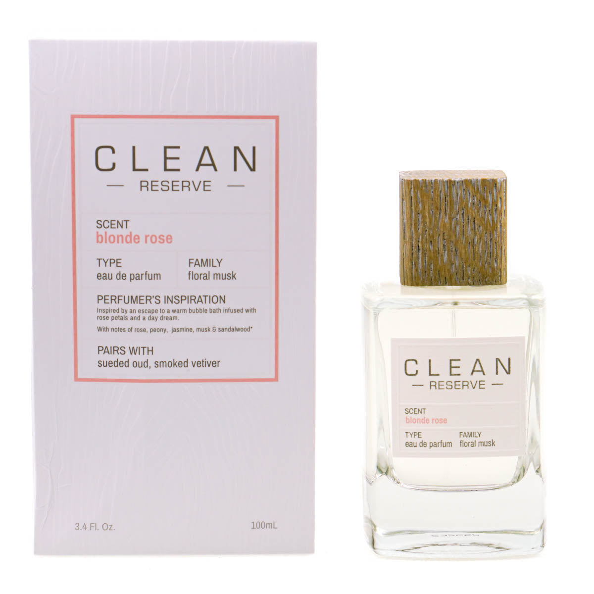 Clean Reserve Blonde Rose 100ml Eau De Parfum