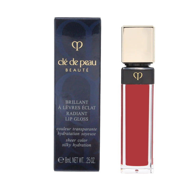 Cle De Peau Radiant Lip Gloss Sheer Colour 8 Fire Ruby