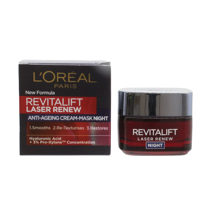 L'Oreal Revitalift Laser Renew Night Cream Mask 50ml (Damaged Box)
