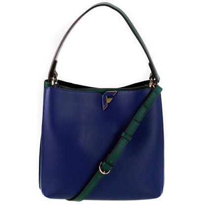 Fiorelli Seymour Blue & Green Medium Shoulder Bag