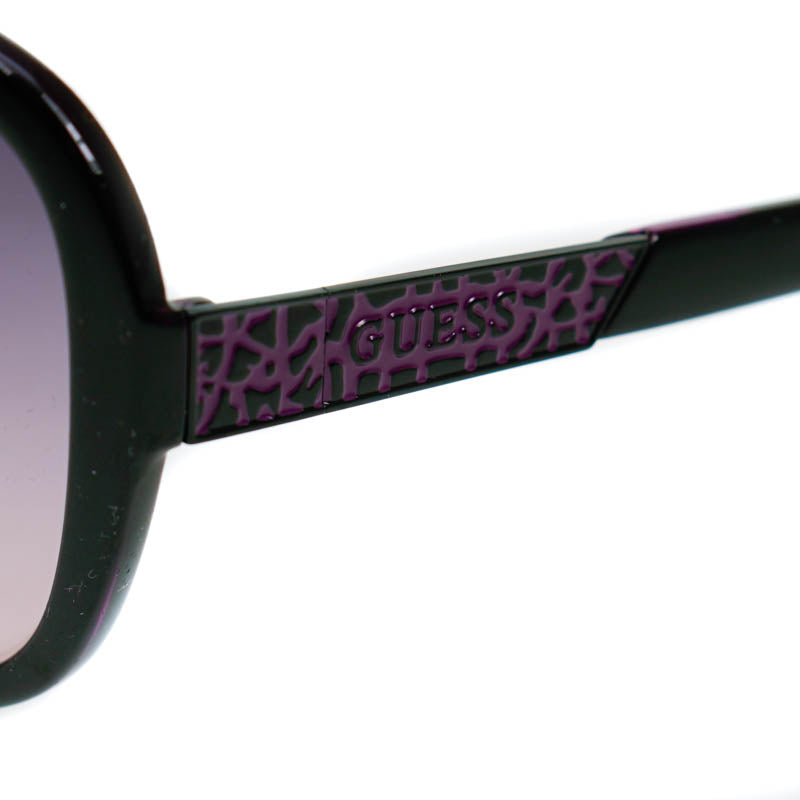 Guess Purple & Black Ladies Sunglasses GU7207 BLK-50 