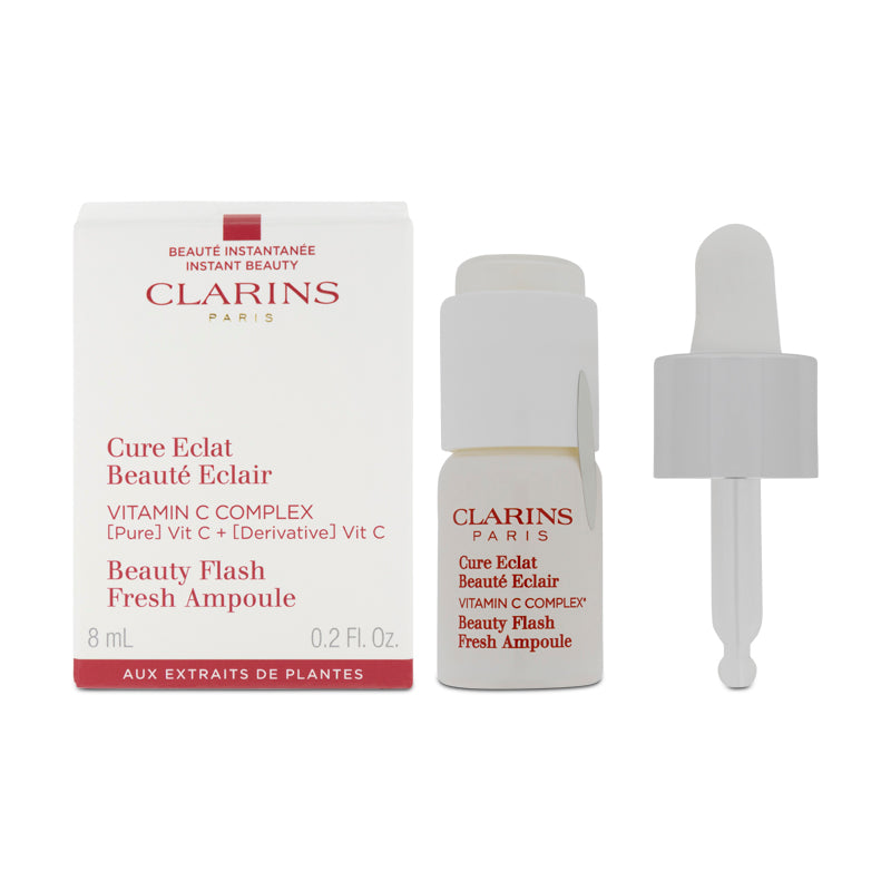 Clarins Beauty Flash Fresh Ampoule 8ml Vitamin C Complex Serum