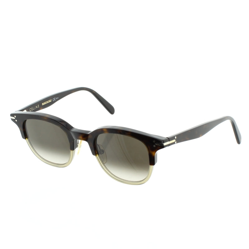 Celine Dark Havana Khaki Ladies Sunglasses CL 419394/S