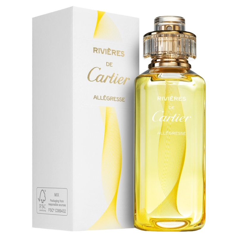 Cartier Rivieres Allegresse 100ml Eau De Toilette