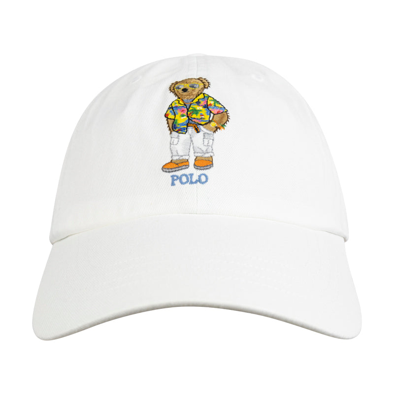 Ralph Lauren Polo Bear Chino Cap White One Size