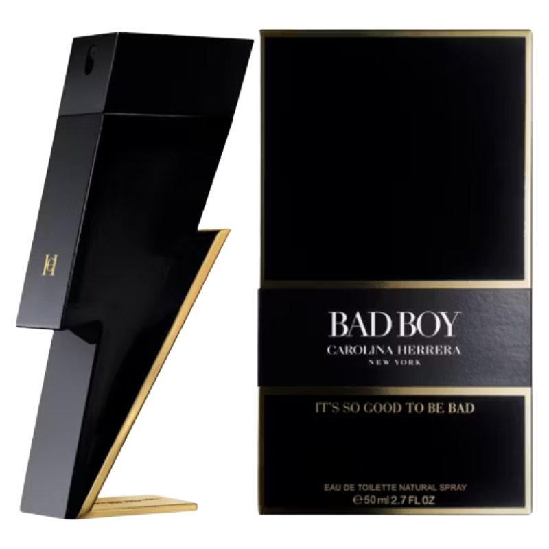 Carolina Herrera Bad Boy 50ml Eau De Toilette (Blemished Box)