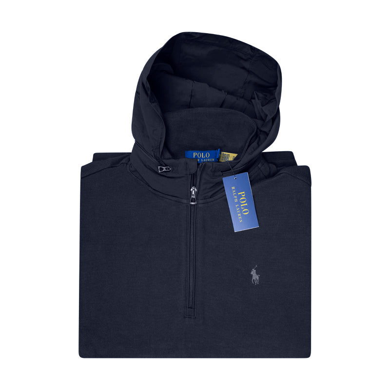 Ralph Lauren Polo Hooded Anorak Pullover Jacket Aviator Navy Blue - Parent Variant