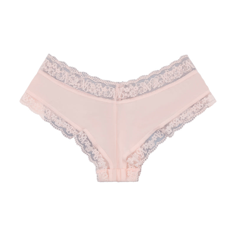 Victoria's Secret Novelty Cheeky Knickers Light Pink