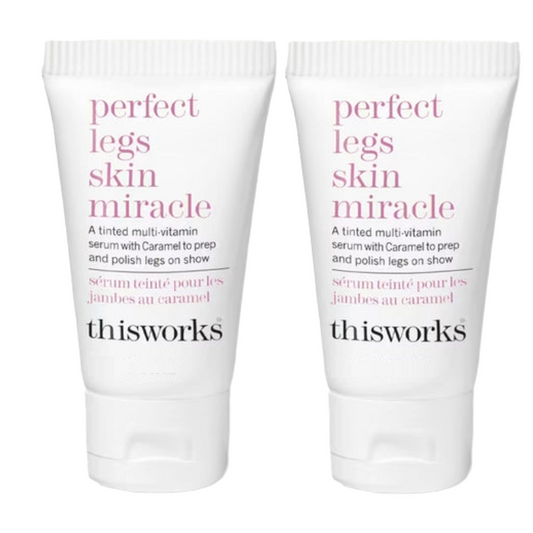 This Works Perfect Legs Tinted Scrub Serum Skin Miracle Duo 2 x 50ml Prep & Polish Legs