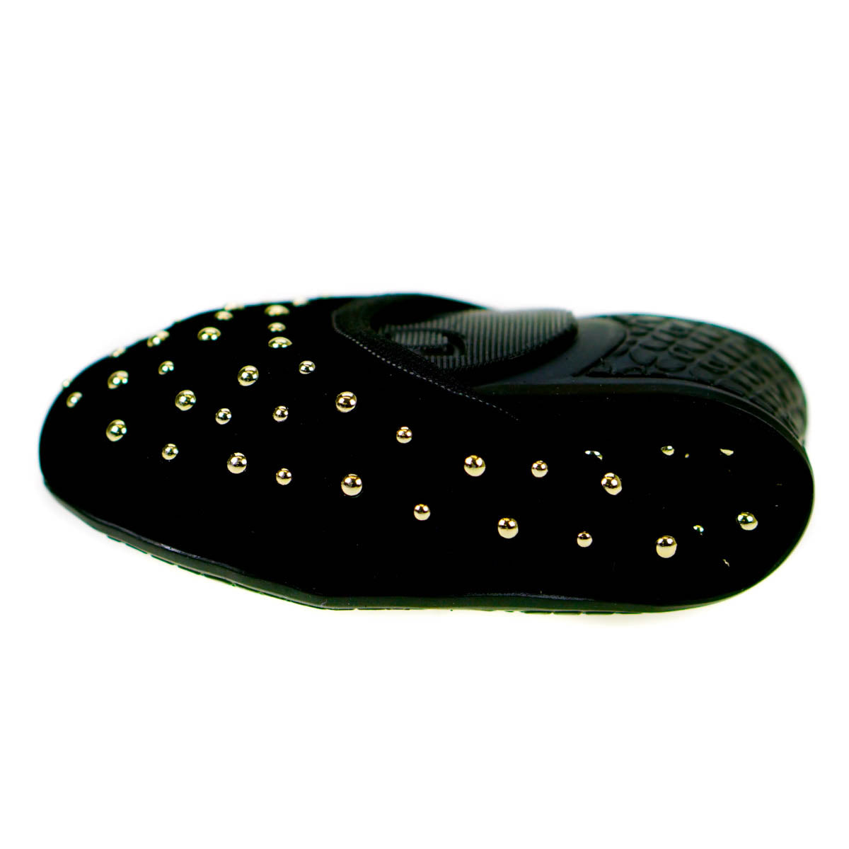 Butterfly Twists Elizabeth Fold Up Ballerina Shoes Black & Gold Size 3 (36)