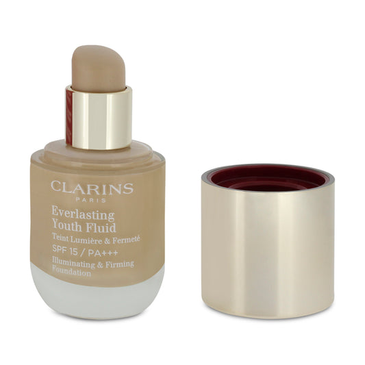 Clarins Everlasting Youth Fluid Foundation 108 Sand 30ml (Blemished Box)