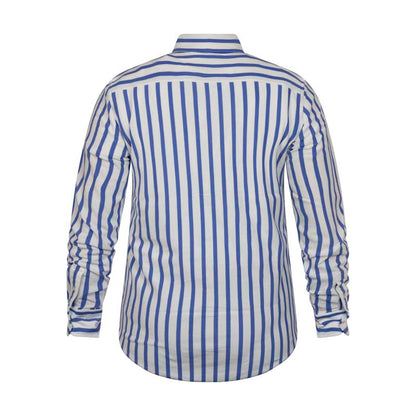 Ralph Lauren Polo Women's Striped Oxford Cotton Shirt Blue/White