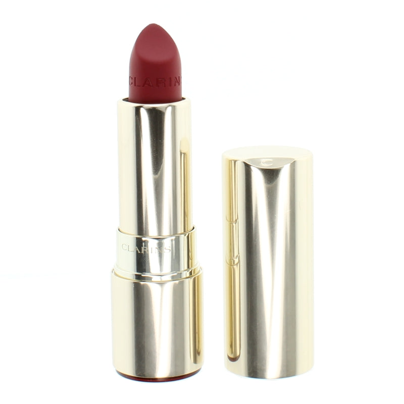 Clarins Joli Rouge Velvet Lipstick 754V Deep Red (Blemished Box)