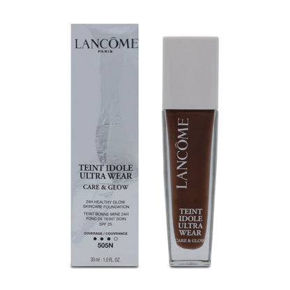 Lancome Teint Idole Care & Glow Foundation 505N 30ml (Blemished Box)