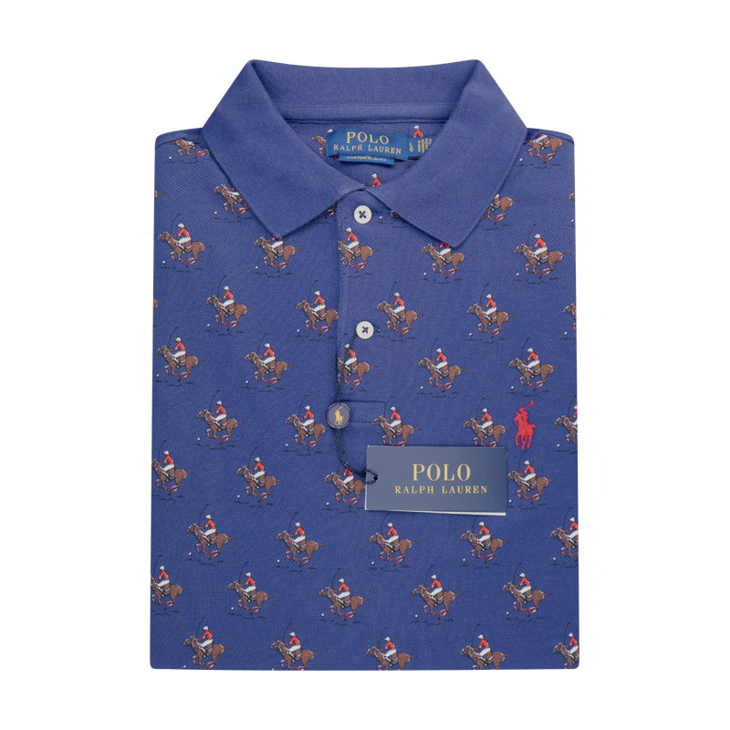 Ralph Lauren Navy Slim Fit Polo Shirt | Men's Fashion