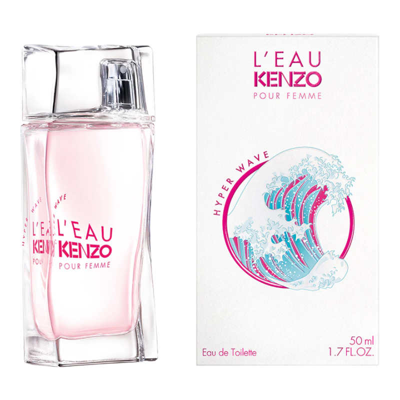 Kenzo L'Eau Hyper Wave Pour Femme 50ml Eau De Toilette