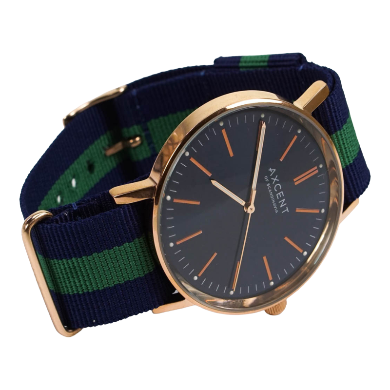 Axcent Blue & Green Men's Watch X6800R-28 (Blemished Box)