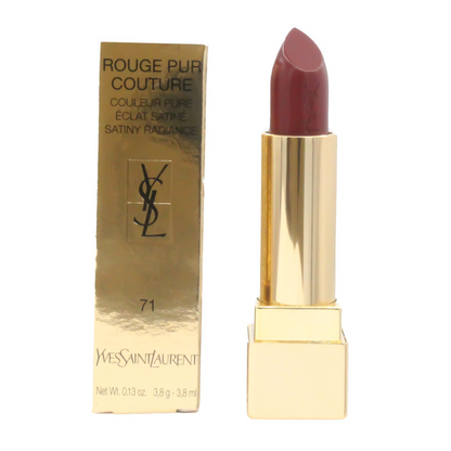 YSL Rouge Pur Couture Satiny Radiance 71 Black Red