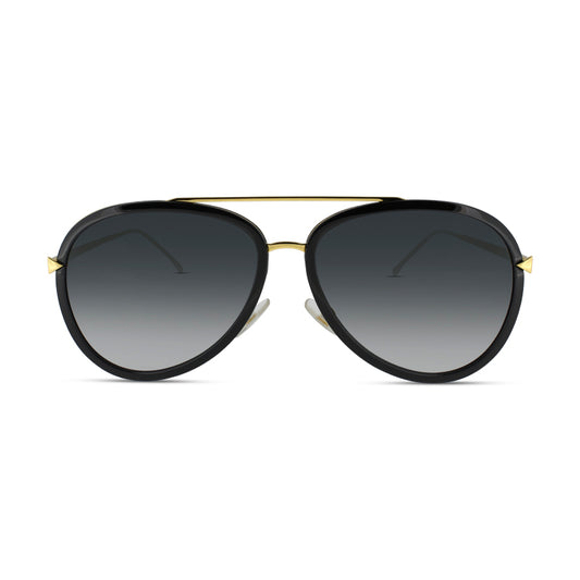 Fendi Gray Gradient Pilot Sunglasses FF 0155/S *Ex Display*