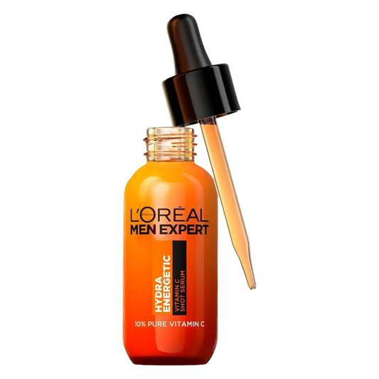 L'Oreal Men Expert Hydra Energetic Vitamin C Shot Serum 30ml (Blemished Box)