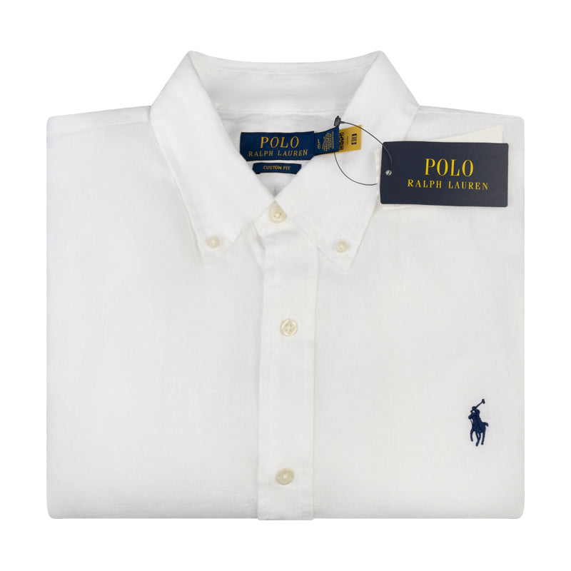 Ralph Lauren Linen Shirt | Custom Fit 