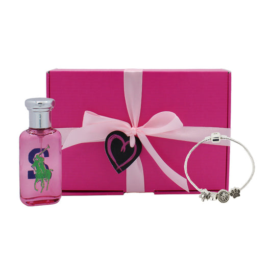 Ralph Lauren Big Pony 2 Collection 50ml Eau De Toilette & Charm Bracelet Gift Set