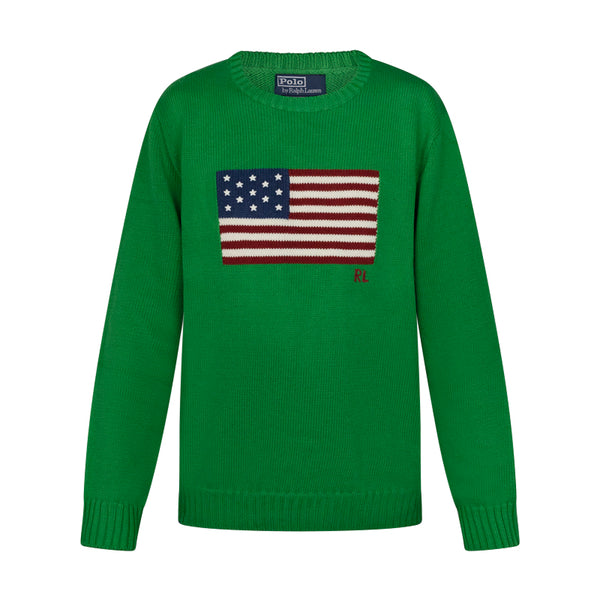 Polo flag sweater hotsell