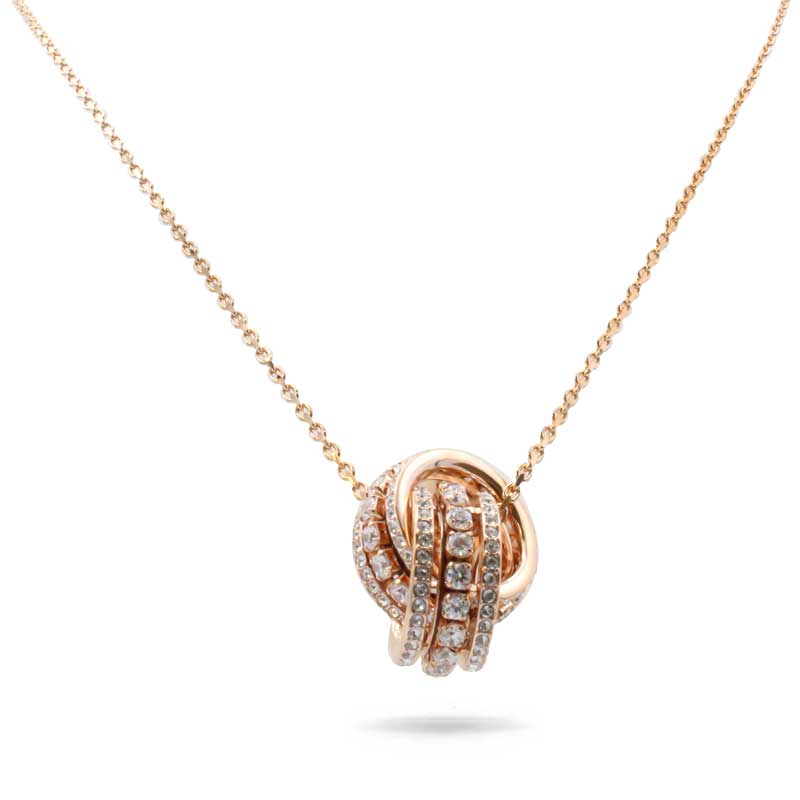 Swarovski Further Rose Gold Necklace 5450930