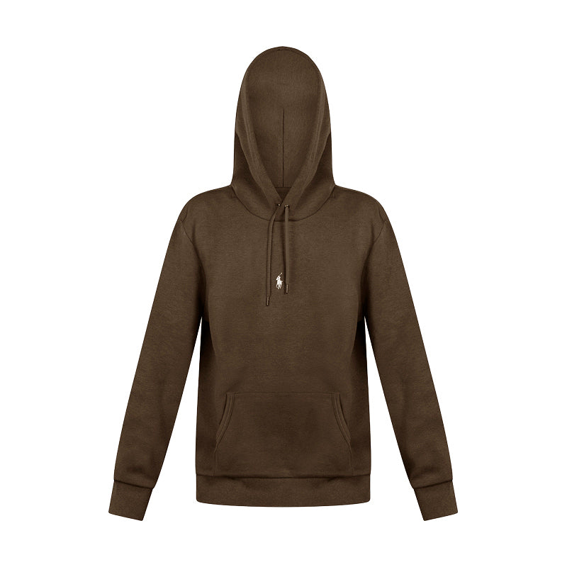 Ralph Lauren Polo Cotton Jersey Hoodie Brown