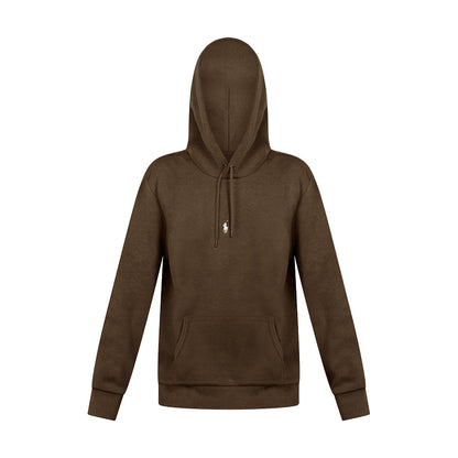 Ralph Lauren Polo Cotton Jersey Hoodie Brown