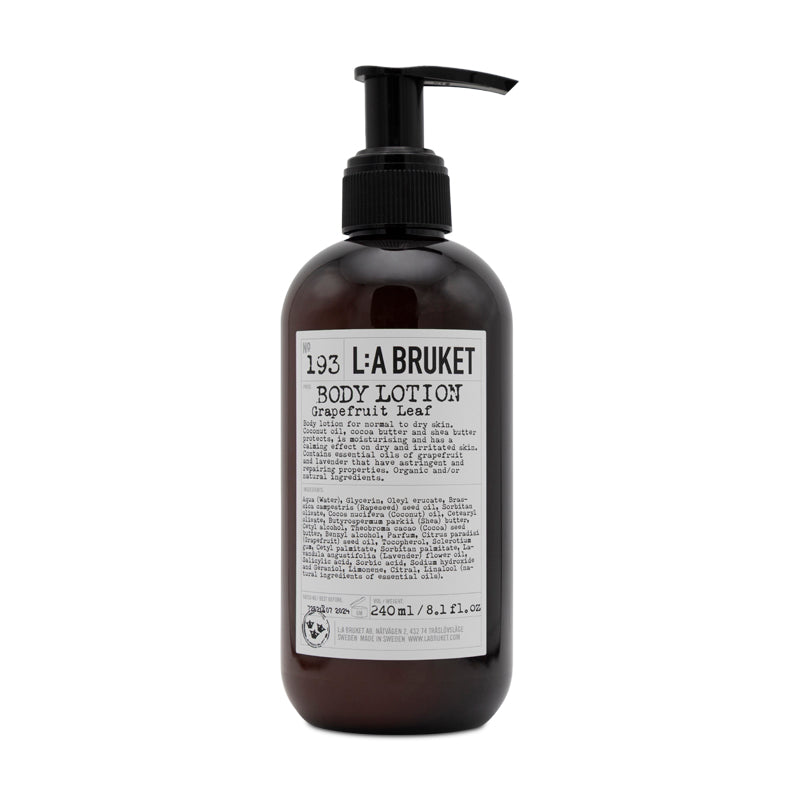 L:A Bruket Body Lotion Grapefruit Leaf 240ml