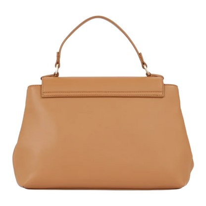 Calvin Klein Top Handle Tote Handbag Brown Sugar K60K611043