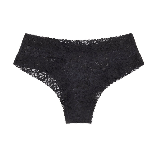 Victoria's Secret Lacie Cheeky Knickers Black Large