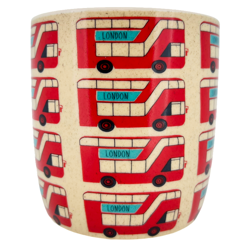 Milly Green London Buses Mug 14oz