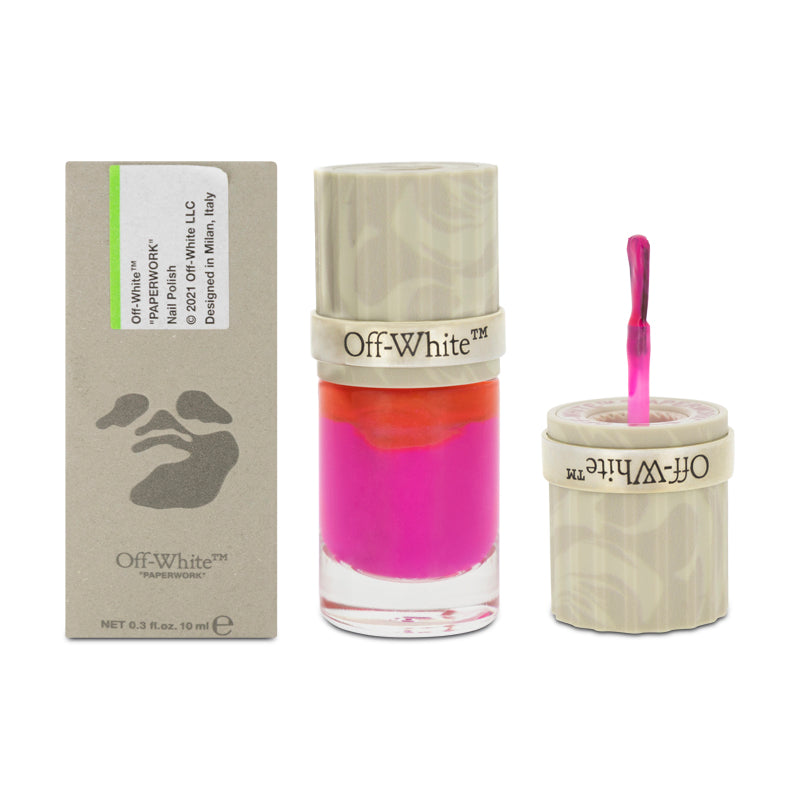 Off-White Paperwork Nail Polish Dots