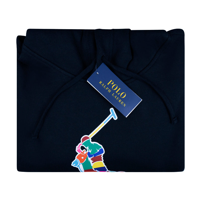 Ralph Lauren Men's Hoodie | Polo Pony | Black