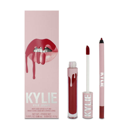 Kylie Cosmetics Matte Liquid Lipstick & Lip Liner 402 Mary Jo K