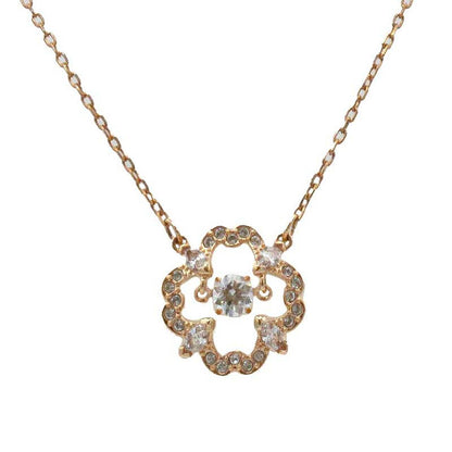 Swarovski Sparkling Dance Flower Necklace & Earring Set 5408439