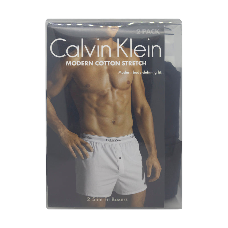 Calvin Klein Men's Boxers | 2 Pack | Slim Fit