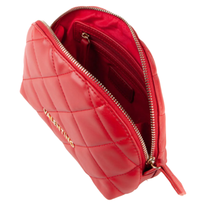 Mario Valentino Women's Cosmetic Bag Rosso Red