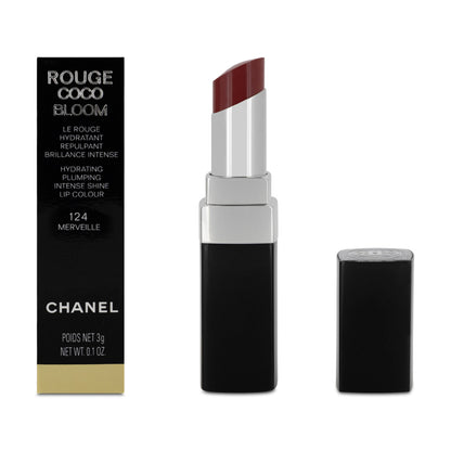 Chanel Rouge Coco Hydrating Plumping Lip Colour 124 Merveille