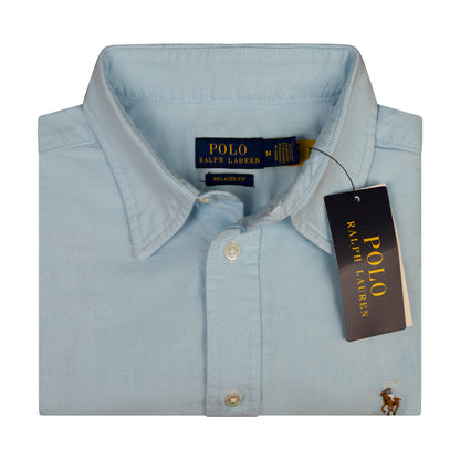 Ralph Lauren Polo Relaxed Fit Shirt Acadia Blue