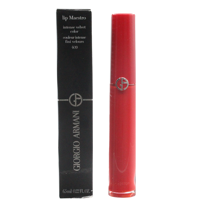  Giorgio Armani Lip Maestro Liquid Lipstick 409 Red