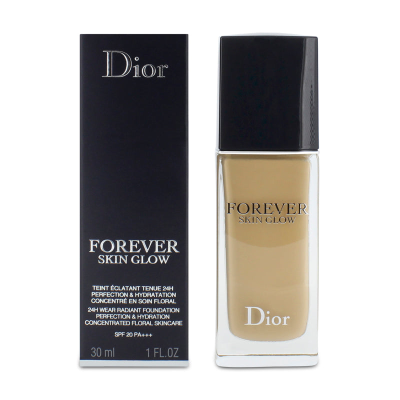 Dior Forever Skin Glow 24H Wear Radiant Foundation 2W Warm/Glow