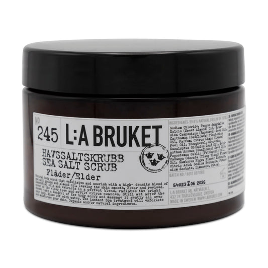 L:A Bruket Sea Salt Scrub No 245 Elder 420g