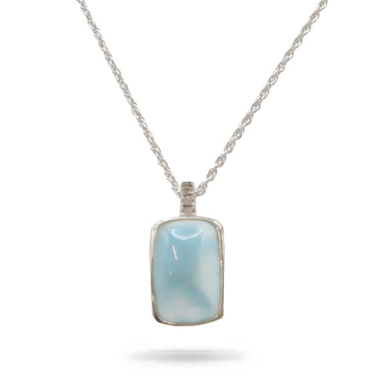 Marahlago Larimar Maris Sterling Silver Necklace