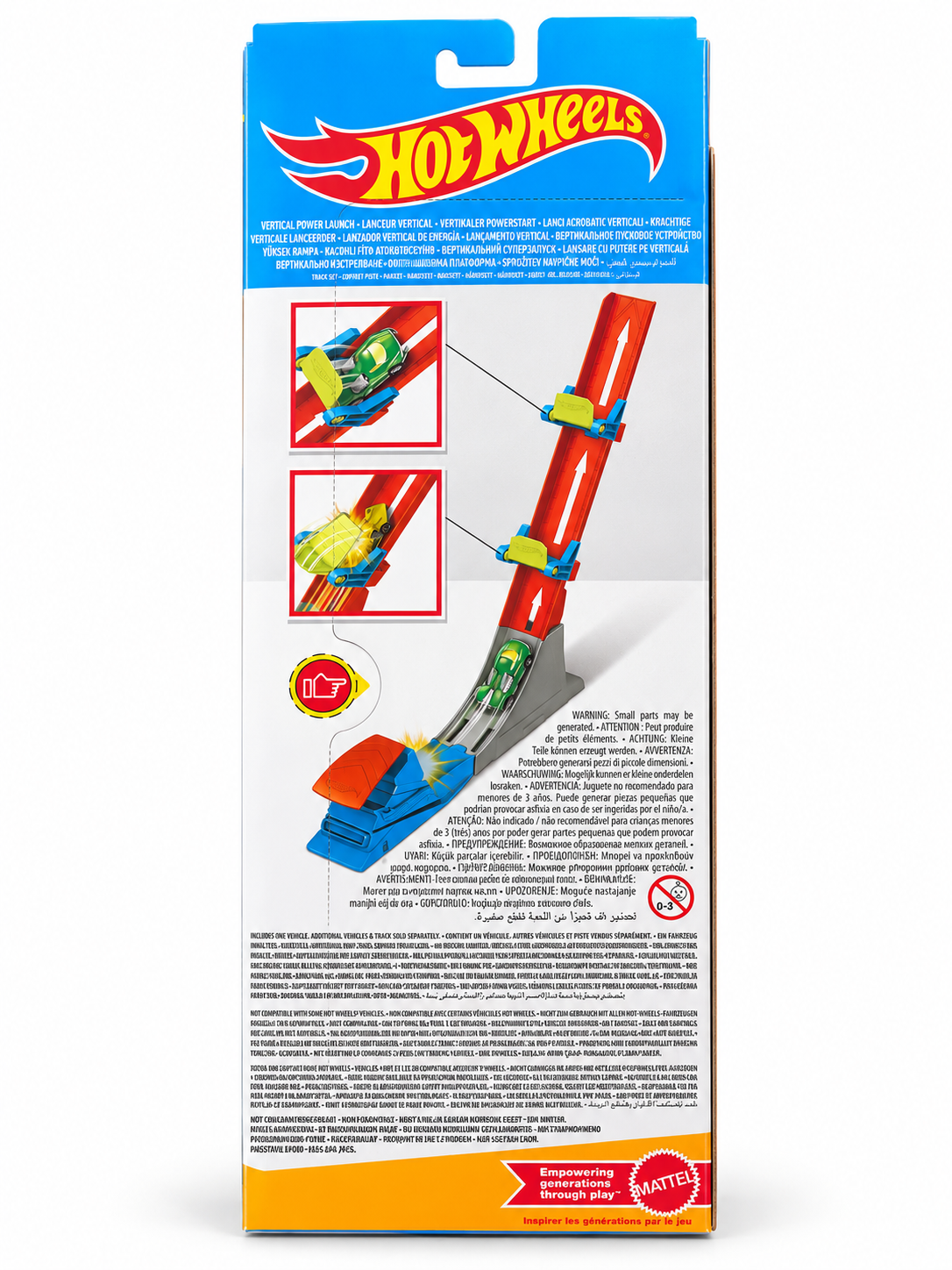 Hot Wheels Vertical Power Launch Stunt Track Set (Blemished Box)